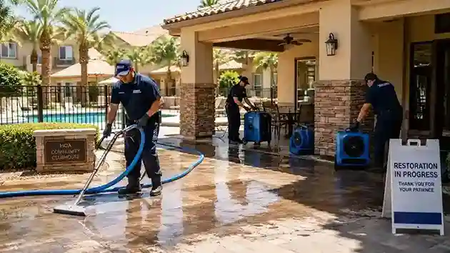 HOA property restoration in a Chandler AZ community